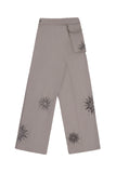 HAND CRAFTED PATTERNED DOT TROUSERS (Women)