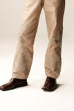 EMBROIDERED DENIM TROUSERS (Women)