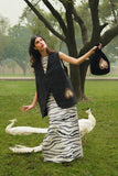 "Sherni" Hand Embroidered Kaftan (Women)