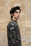 "Mystic Jungle" Hand Embroidered Structured Jacket (Men)