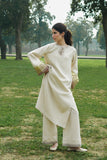 “Ishq” Hand Embroidered Shirt & Trouser Set (Women)