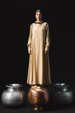 'Talia' Pleated Midi Dress (Women)