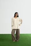 Jania Embroidered Knot Shirt (Women)