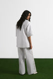 Zaver Embroidered Chikankari Trouser (Women)