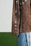 Sahil Mirror and Embroidery Shacket (Men)