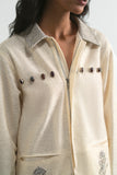 Kayal Embroidered Gemstone Jacket (Women)