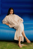 Nargis Print & Embroidery Balloon Pullover (Women)