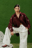 Reem Embroidered Slit Shirt (Women)