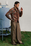 Sahil Mirror and Embroidery Shacket (Men)