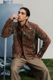 Sahil Mirror and Embroidery Shacket (Men)