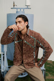 Sahil Mirror and Embroidery Shacket (Men)