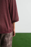Qaif Cord Embroidered Polo Shirt (Men)