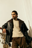 Kai Leather and Cashmere Jacket (Men)