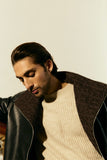 Kai Leather and Cashmere Jacket (Men)