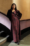 'LANA' Distorted Chunri Print and Lace Dress (Women)