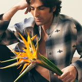 'Parwana' Hand Woven and Hand Embroidered Jacket (Men)