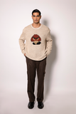 'SPROUT' RELAXED-FIT KNIT SWEATER (Men)