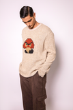 'SPROUT' RELAXED-FIT KNIT SWEATER (Men)