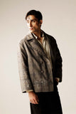 HAND CRAFTED QUILTED PEA-COAT