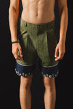 ‘Heer' Patchwork Shorts