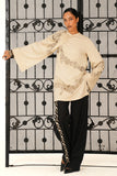 Raya Draped Hand Embroidered Shirt & Trouser Set (Women)