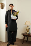 "Dusk" Embroidered Shalwar Kameez (Men)