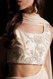 “Nadia” Crop Saree Blouse