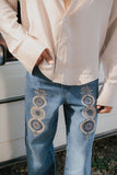 Dyrah Hand Embroidered Jeans (Men)