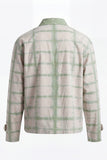 Hand-dyed and Hand Embroidered Tie Shirt