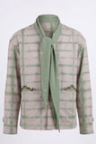 Hand-dyed and Hand Embroidered Tie Shirt
