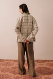 Hand-dyed and Hand Embroidered Tie Shirt