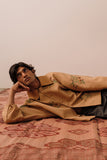 Hand Embroidered Cocoon Overshirt