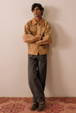 Hand Embroidered Cocoon Overshirt