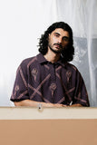 'IZHAR' PRINT AND EMBROIDERY POLO