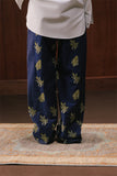 Zeenah Hand Embellished Denim Trousers