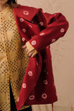 Bandhani Hand-beaded Trench Coat