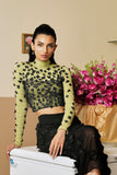 'RAAT KI RANI' CROP LACE BLOUSE