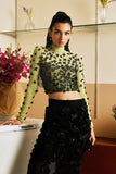 'RAAT KI RANI' CROP LACE BLOUSE