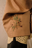 Hand Embroidered Cocoon Overshirt