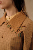 Hand Embroidered Cocoon Overshirt