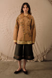 Hand Embroidered Cocoon Overshirt
