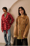 Hand Embroidered Cocoon Overshirt