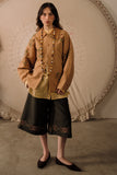Hand Embroidered Cocoon Overshirt