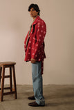 Bandhani Hand-beaded Trench Coat