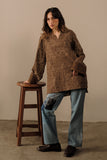 Hand Embroidered Blockprint Kurta