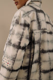 Hand-dyed and Hand Embroidered Chore Jacket
