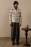 Hand-dyed and Hand Embroidered Chore Jacket