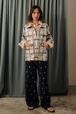 Hand-dyed and Hand Embroidered Chore Jacket