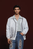 Aab Print and Embroidery Hand Crafted Cardigan (Men)