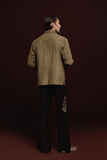 Pine Hand Embroidered Suede Shacket (Men)